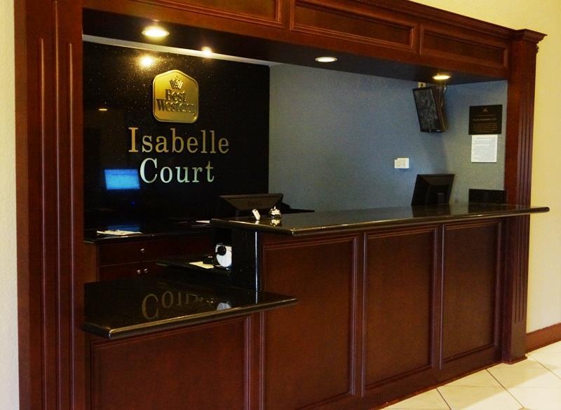 Best Western Isabelle Court Galliano Interieur foto